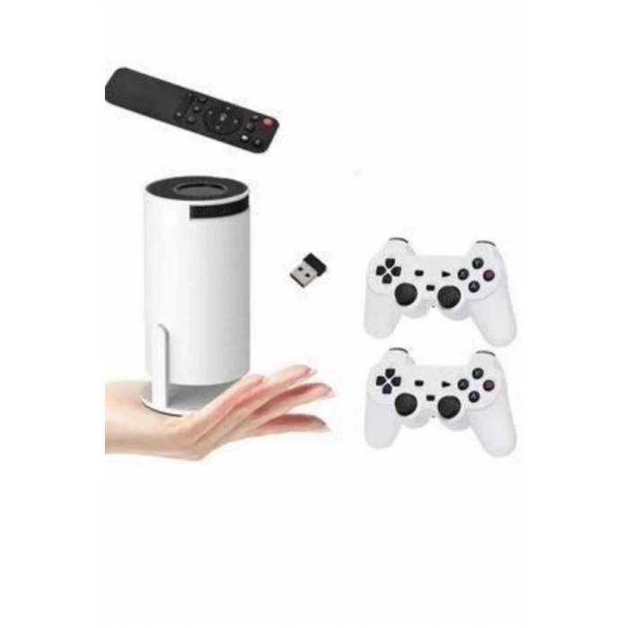 Taşınabilir Android Projeksiyon Ayaklı Çift Kollu 4K Çözünürlüklü Sinema Projeksiyonu