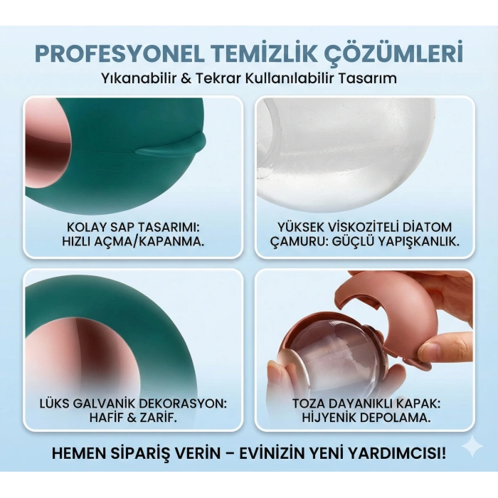 Taşınabilir Yıkanabilir Giysiler Yapışkan  Topu