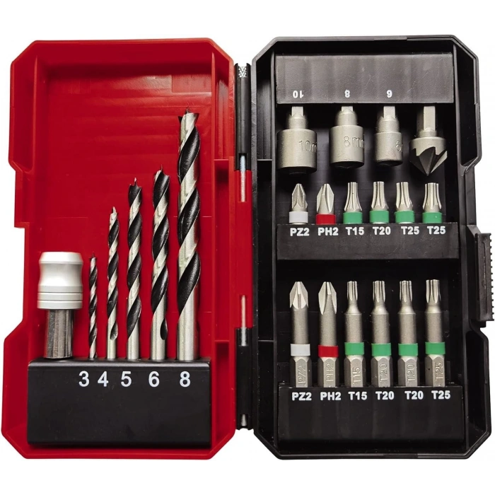 TE-CD 18/45 3X Lİ-i +22 (1x2,0 Ah) Akülü Vidalama Set