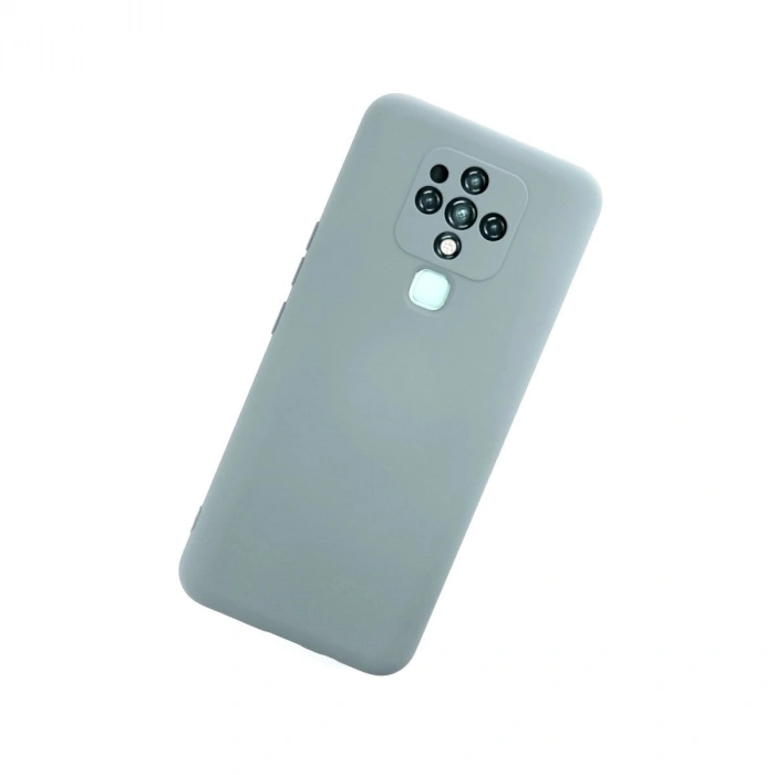 Tecno Camon 16 Kılıf Nano İçi Kadife  - Buz Misi