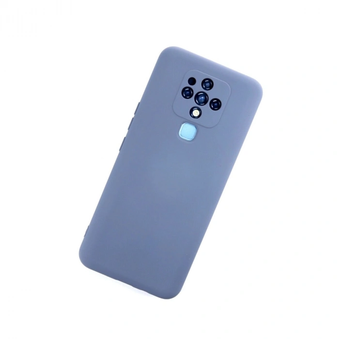Tecno Camon 16 Kılıf Nano İçi Kadife  - Gri