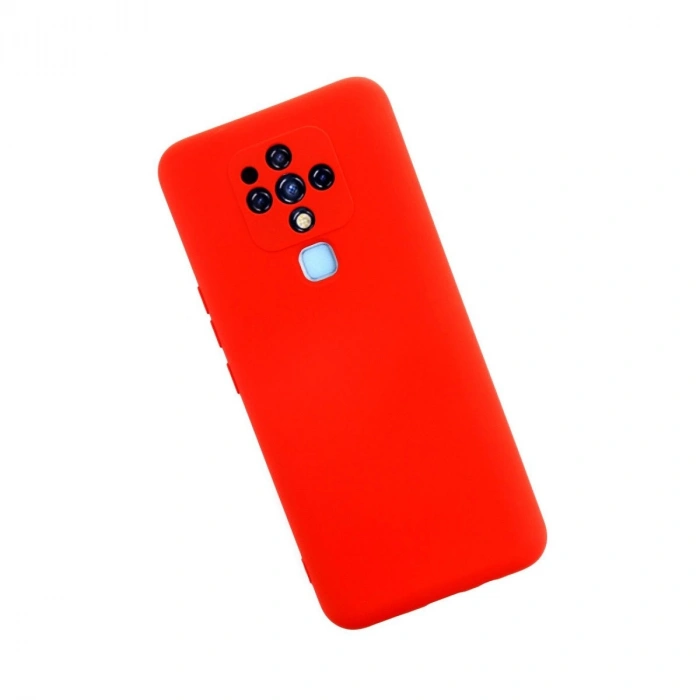 Tecno Camon 16 Kılıf Nano İçi Kadife  - Kırmızı