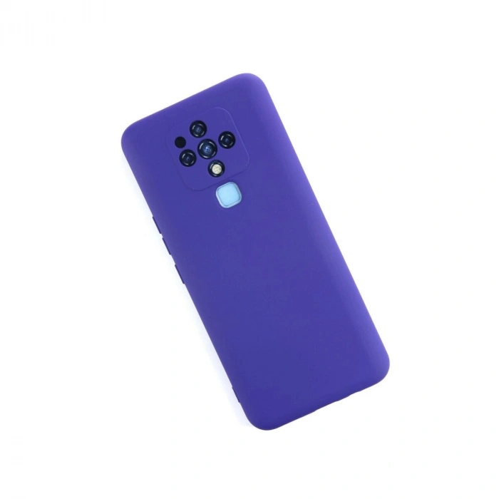Tecno Camon 16 Kılıf Nano İçi Kadife  - Mor