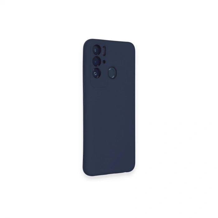 Tecno Pova Neo Kılıf Nano İçi Kadife  - Lacivert
