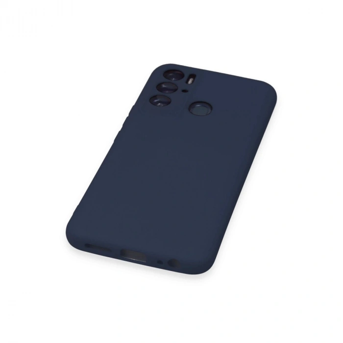 Tecno Pova Neo Kılıf Nano İçi Kadife  - Lacivert