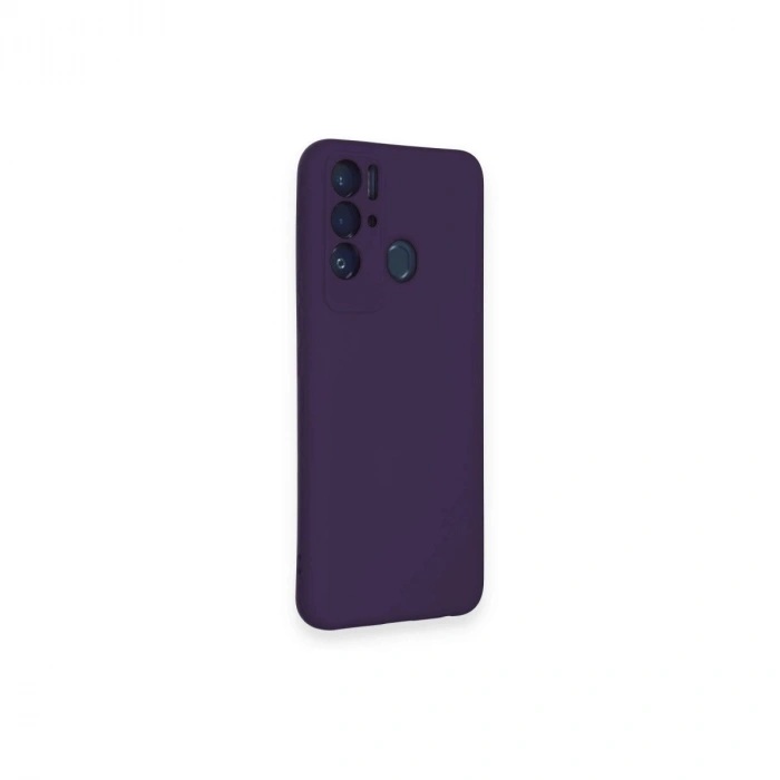 Tecno Pova Neo Kılıf Nano İçi Kadife  - Mor