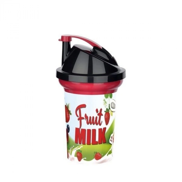 Tedy Pipetli Çuk Içecek Bardağı Desenli Bardak 300ml