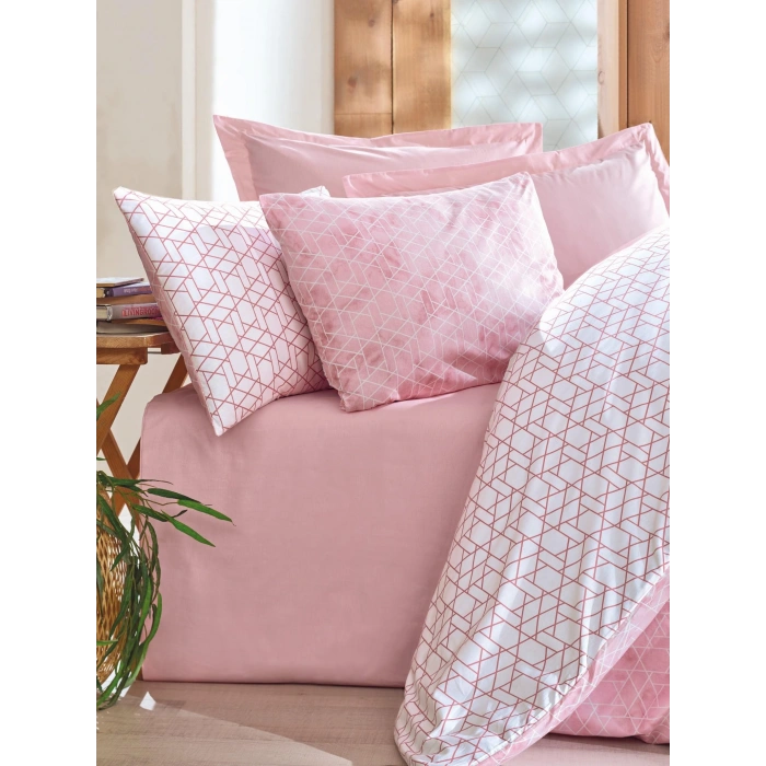 Tek Kişilik Minimal Nev Takımı  Pembe