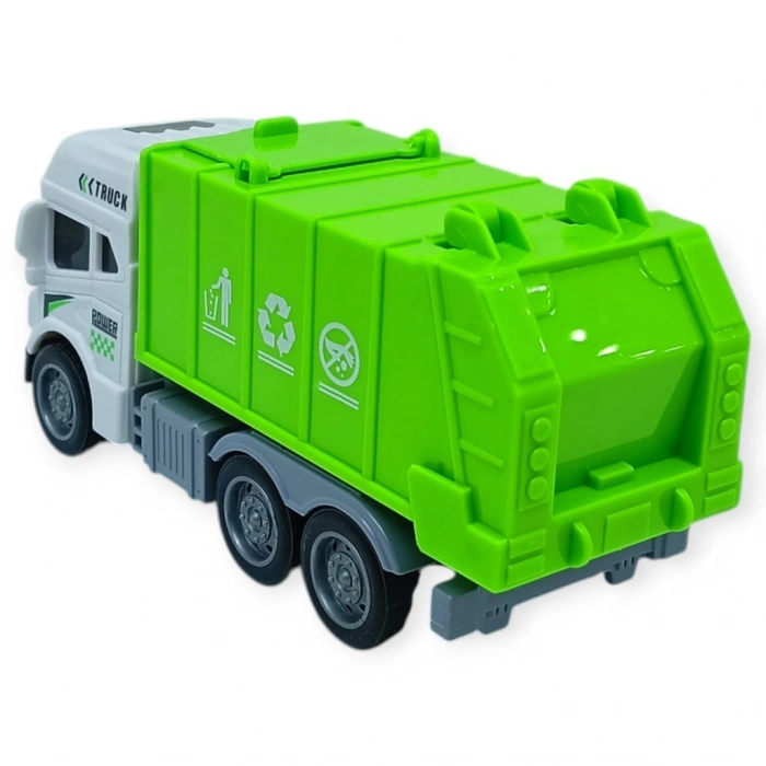 Temizlik Araçları Serisi - Sürtmeli Kamyon  cm  - 3626 - 1 ADET