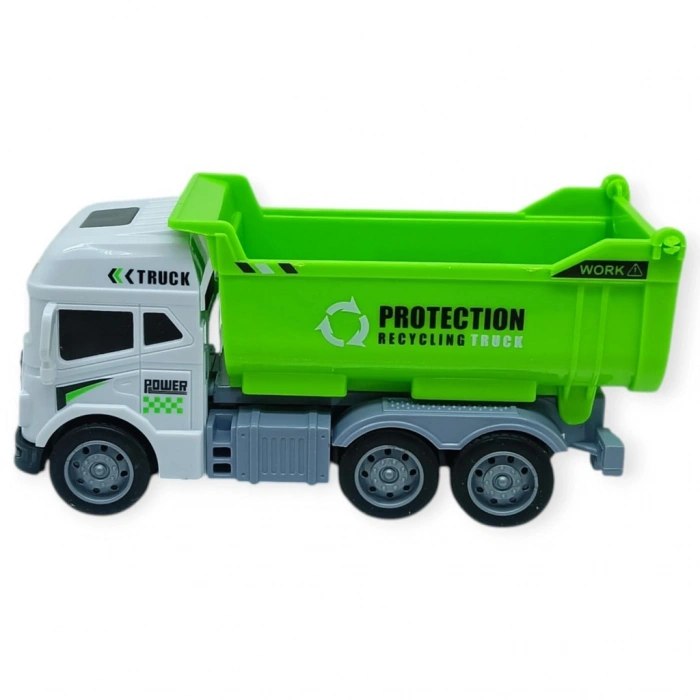 Temizlik Araçları Serisi - Sürtmeli Kamyon  cm  - 3626 - 1 ADET