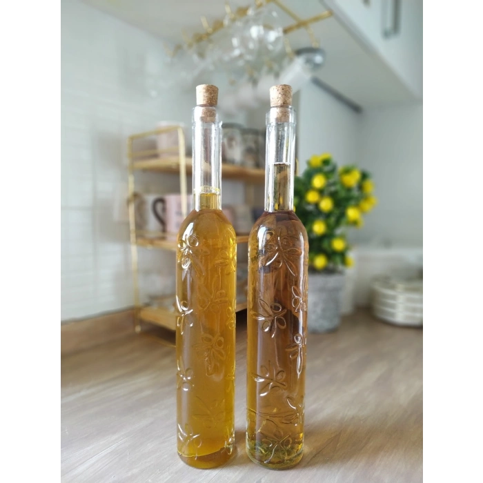 Toskana Yağdanlık  Sirkelik Şişe 2Li Set (74)