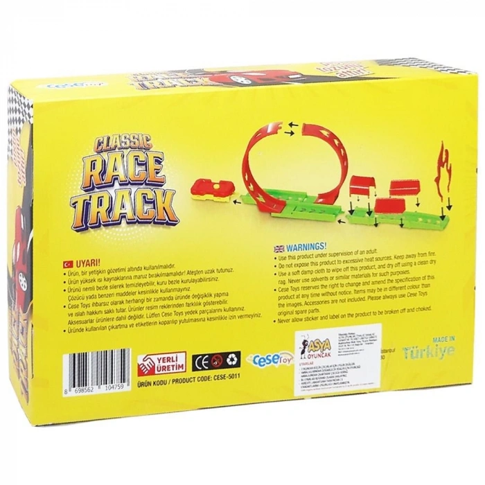 Track Araba Fırlatma Seti  - 1 ADET