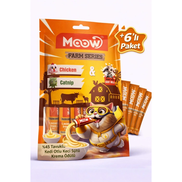 Tuklu Kedi Naneli Keçi Sütlü Kedi a Ödülü 6x12g
