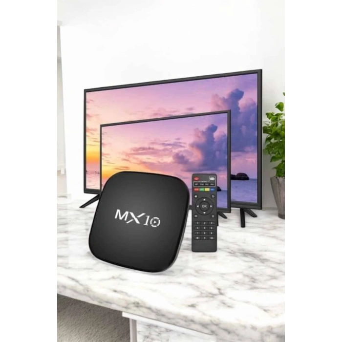 TV Box Android Uyumlu 4 Çekirdekli WİFİ Bağlantılı 4K