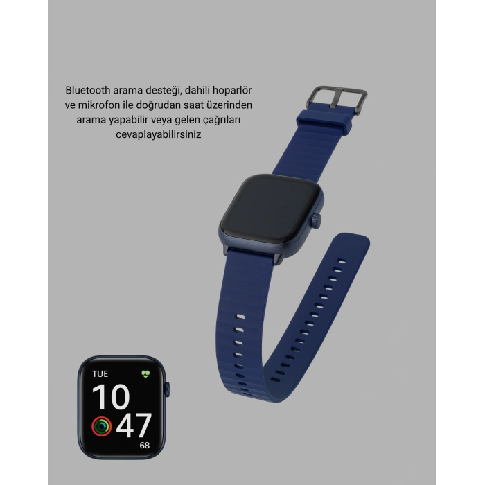 Ultra Akıllı Saat 420x480 IPS Ekran Kalp Atış