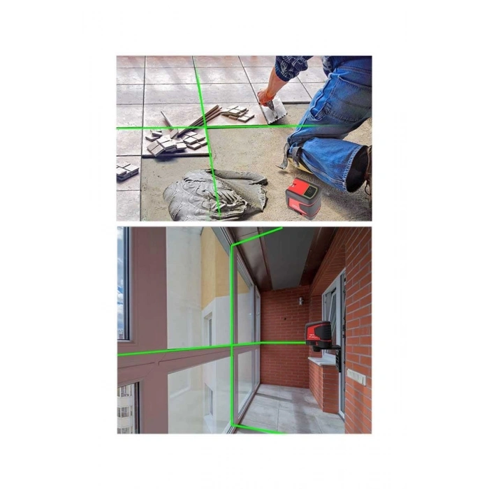 Uni-t LM570LD-II Yeşil Çizgi Lazer Hizalama  10 Metre