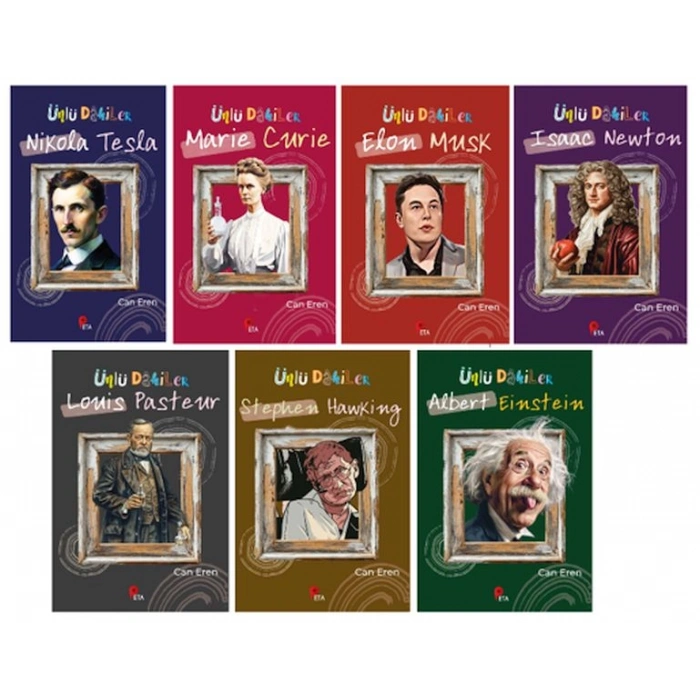 Ünlü Dahiler Seti 7 Kitap