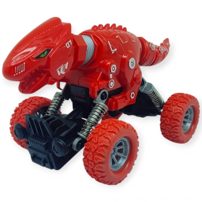 Uzayan Dinazor Arabalar 18 cm - Kırmızı - 1 ADET