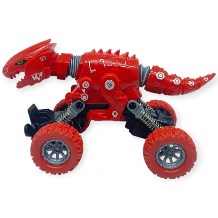 Uzayan Dinazor Arabalar 18 cm - Kırmızı - 1 ADET