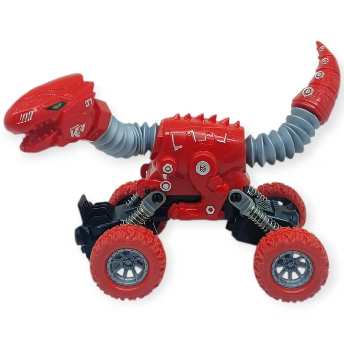 Uzayan Dinazor Arabalar 18 cm - Kırmızı - 1 ADET