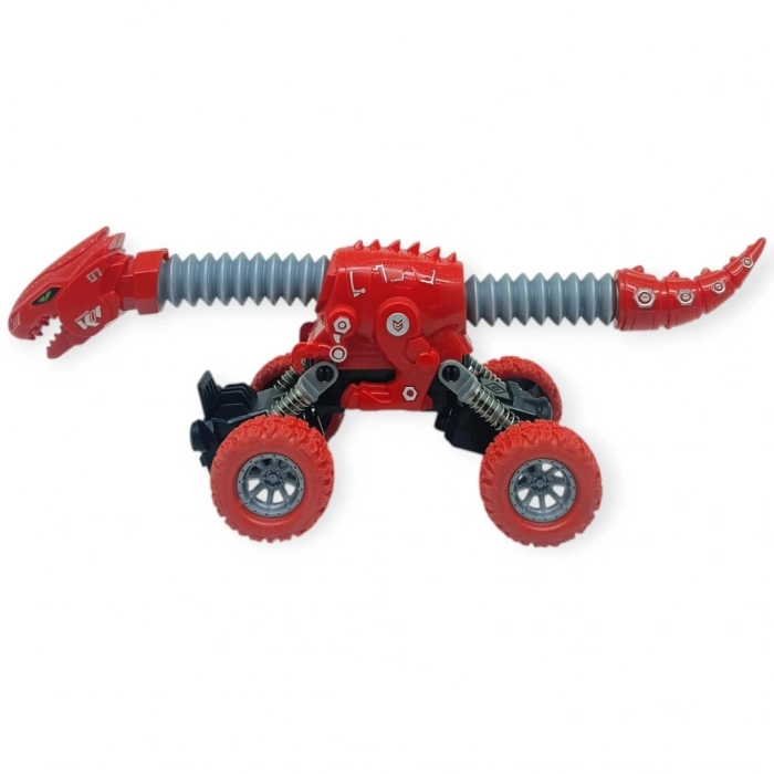 Uzayan Dinazor Arabalar 18 cm - Kırmızı - 1 ADET