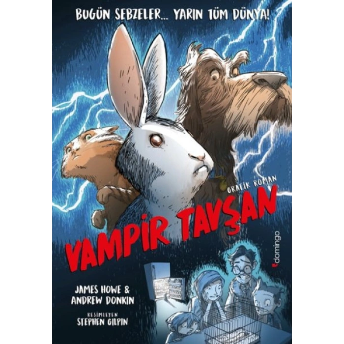 Vampir Tavşan Küçük Küçük Ürpertecek ve Kıkır Kıkır Güldürecek Bir Grafik Roman