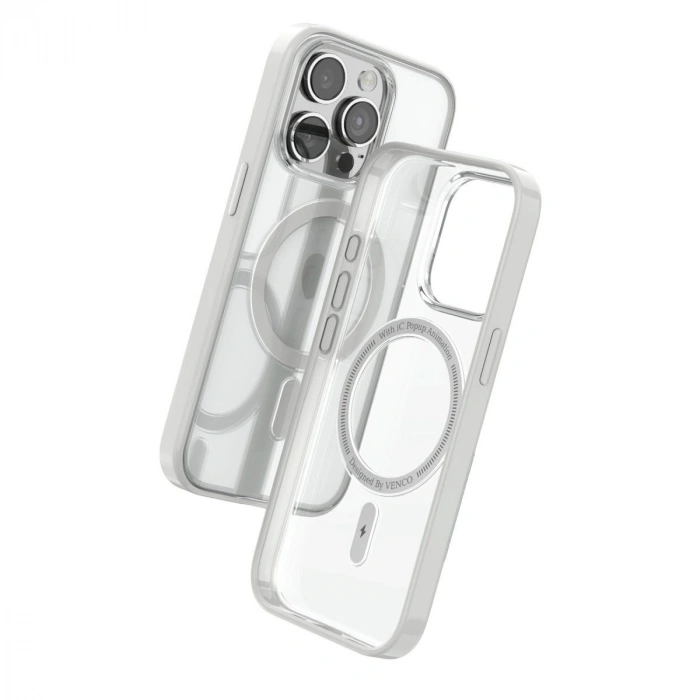 Venco  İphone 15 Pro Max Joly Magsafe Kapak - Beyaz