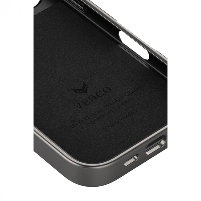 Venco İphone 16 Pro Brand Kapak - Gümüş