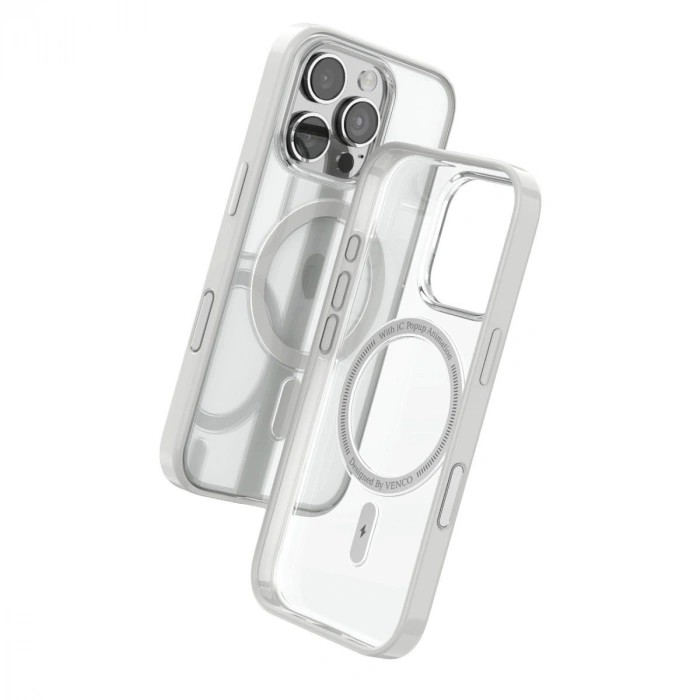 Venco  İphone 16 Pro Max Joly Magsafe Kapak - Beyaz