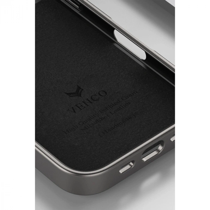 Venco  İphone 16 Pro We Kapak - Koyu Kahve