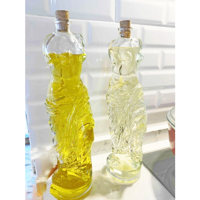 Venüs Yağdanlık  Kadın Figürlü Sirkelik Sosluk Lüx 180 Ml (74)