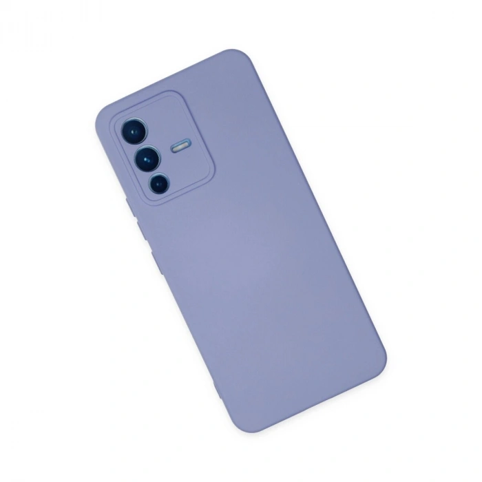 Vivo V23 5g Kılıf Nano İçi Kadife  - Lila