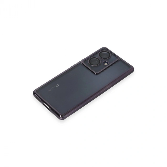 Vivo V29 Lite Kılıf  Lensli  - Mor