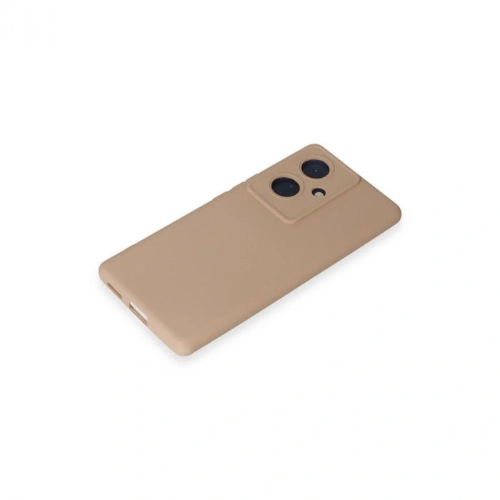 Vivo V29 Lite Kılıf Nano İçi Kadife  - Pudra
