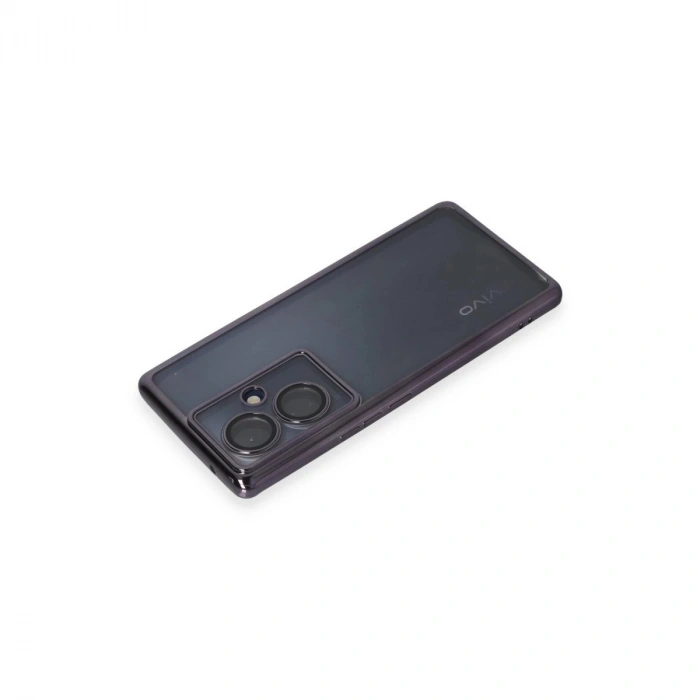 Vivo V29 Lite Kılıf  Lensli  - Mor