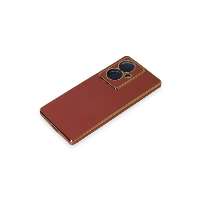 Vivo V29 Lite Kılıf Volet  - Kırmızı
