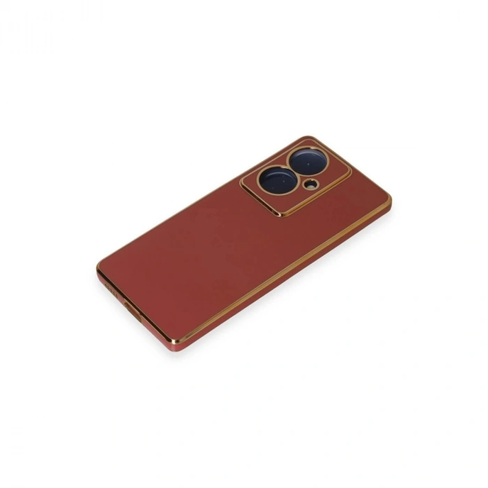Vivo V29 Lite Kılıf Volet  - Kırmızı