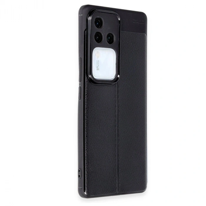 Vivo V30 5g Kılıf Auto Fus Kapak - Siyah