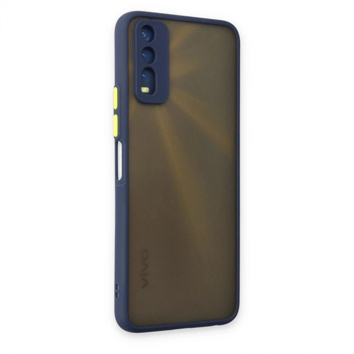 Vivo Y11s Kılıf Montreal  Kapak - Lacivert