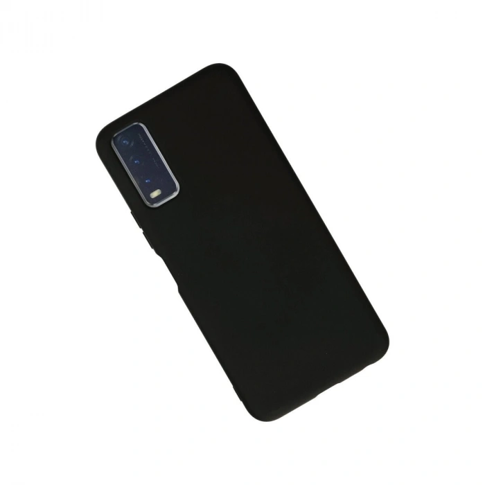 Vivo Y11s Kılıf Nano İçi Kadife  - Siyah