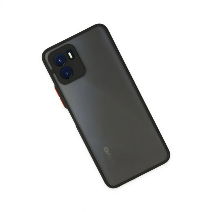 Vivo Y15s Kılıf Montreal  Kapak - Siyah