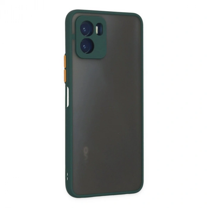 Vivo Y15s Kılıf Montreal  Kapak - Yeşil