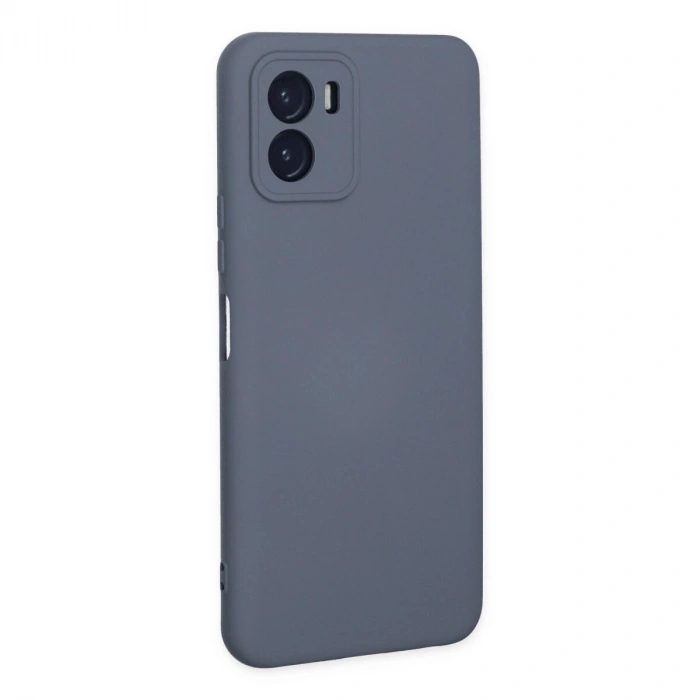 Vivo Y15s Kılıf Nano İçi Kadife  - Gri