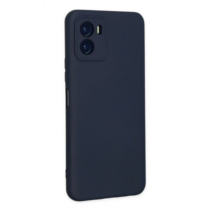 Vivo Y15s Kılıf Nano İçi Kadife  - Lacivert