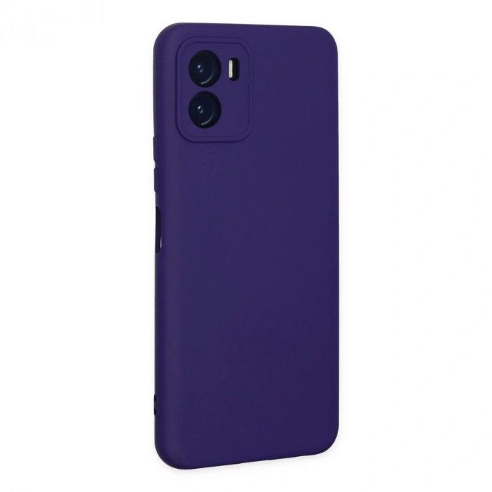 Vivo Y15s Kılıf Nano İçi Kadife  - Mor
