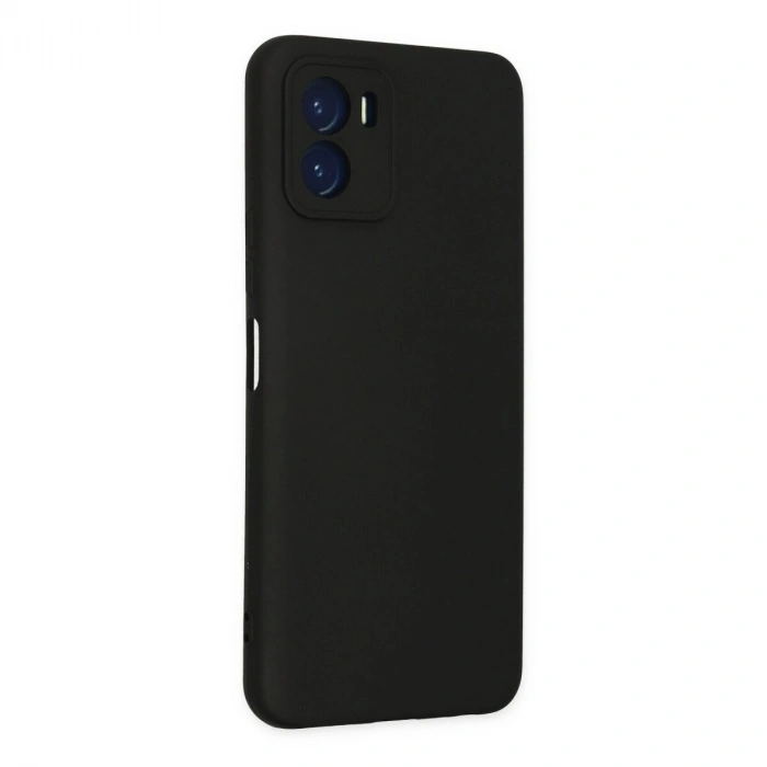 Vivo Y15s Kılıf Nano İçi Kadife  - Siyah