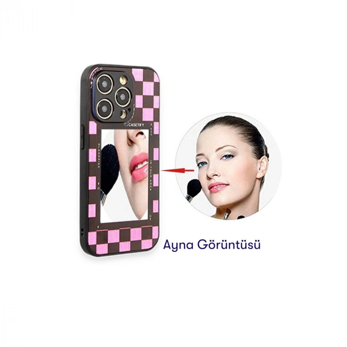 Vivo Y16 Kılıf Mirror Desenli Kapak - Mirror - 6