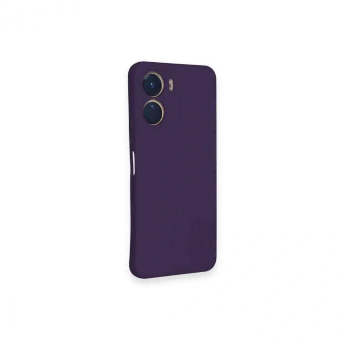 Vivo Y16 Kılıf Nano İçi Kadife  - Mor