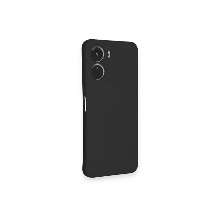Vivo Y16 Kılıf Nano İçi Kadife  - Siyah