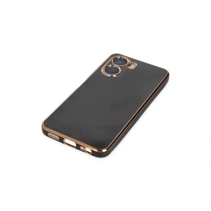 Vivo Y16 Kılıf Volet  - Siyah